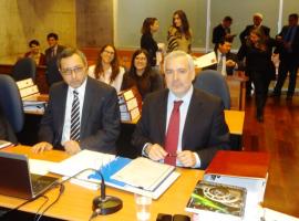 El equipo que encabeza el Fiscal Regional Raúl Guzmán.