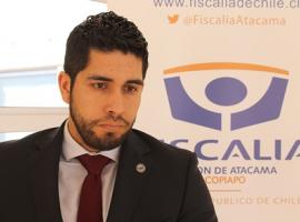 El fiscal Luis Miranda fue el encargado de presentar los antecedentes de este caso ante el Juzgado de Garantía de la capital regional.