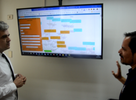 El profesional de Aysén conoció la herramienta informática regional que permite georeferenciar delitos y cruzar información de imputados.