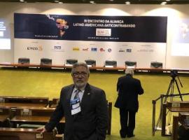 La actividad se realiza en el Palacio de Itamaraty, correspondiente al Ministerio de Relaciones Exteriores de Brasil.