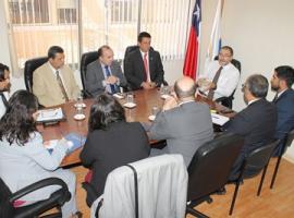 La importante reunión la encabezó el Fiscal Regional de Atacama, Alexis Rogat Lucero. 