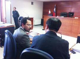 Fiscal Jefe de Puerto Montt, Marcello Sambuceti, durante la audiencia de formalización.