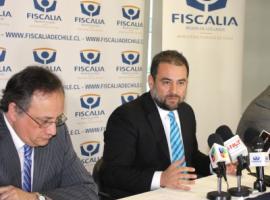 Fiscal Regional de Los Lagos, Marcos Emilfork Konow, durante la entrega del informe estadístico semestral.