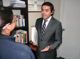 El asesor jurídico del Ministerio Público, Richard Toledo.