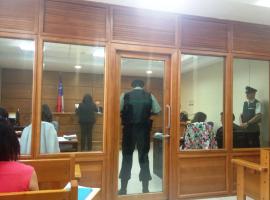 La formalización se efectuó en el Juzgado de Garantía de Valdivia.