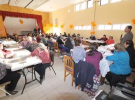 Los asistentes al encuentro agradecieron la entrega de información por parte del fiscal de Sacfi de la Fiscalía de Atacama, Gabriel Meza Peña.