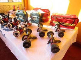 El equipamiento tiene una alta utilidad para el Cuerpo de Bomberos de la comuna.