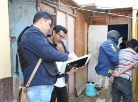 Más de 180 efectivos policiales participaron en el procedimiento que logró la detención de todos los imputados.