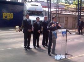 El ministro de Interior, Rodrigo Peñailillo, destacó la investigación realizada por la Fiscalía Occidente y la PDI.