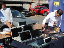 La Fiscalía recuperó las especies sustraídas desde cuatro domicilios