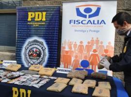 La Fiscalía de Rancagua consiguió que esta droga fue incautada antes de ser comercializada por los imputados.