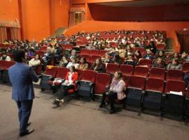 Una de las exposiciones de la jornada estuvo a cargo del fiscal adjunto de Copiapó, Guilllermo Zárate Chacana.