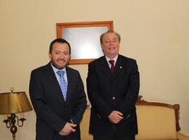 Una serie de reuniones de coordinación interinstitucional ha realizado el Fiscal Regional de Coquimbo, Adrián Vega.