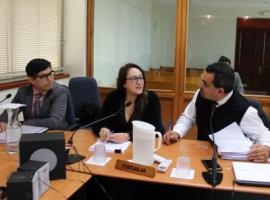 Fiscal Rodrigo Cusó y querellantes