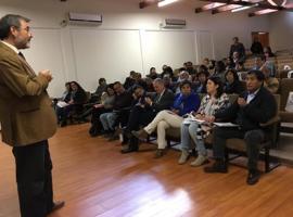 En la actividad el Fiscal Regional de Atacama, Alexis Rogat, expuso en detalle de la función institucional y protección a víctimas.