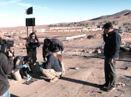 Fiscal Artigas en sitio del suceso
