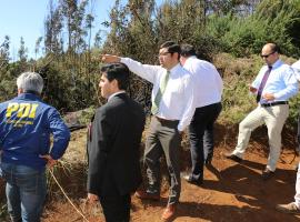 Fiscal Regional Cristián Paredes encabezó el trabajo operativo en Cerro Ñielol