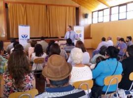 El fiscal jefe de Illapel, Andrés Villalobos, se reunió con los dirigentes sociales.