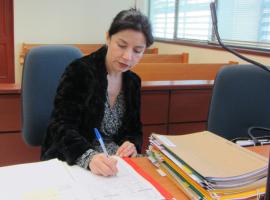 Fiscal adjunto Yasmina Aspe Rosas