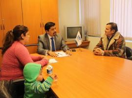 El asistente social de la Unidad de Víctimas de la Fiscalía Regional, Mario Cortés, logró contactar a familiares del fallecido.