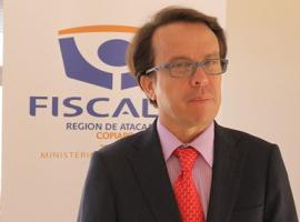 El fiscal Ariel Guzmán Moya asumió la audiencia de formalización de cargos.
