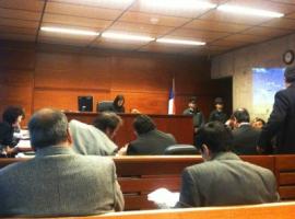 Fiscales Gonzalo Guerrero y Julio Ruiz en audiencia de formalización