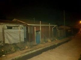 Afuera de esta vivienda ocurrió el crimen en 2016 en Lota.