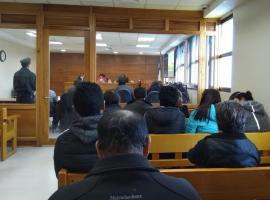 La audiencia de lectura de sentencia se efectuará este sábado a las 11:30 horas.