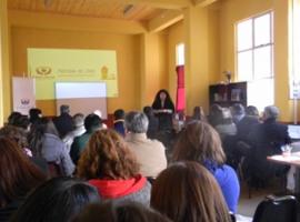 La charla fue dirigida a profesores de un establecimiento de la comuna de Nancagua