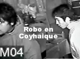 Estas son las imágenes de ambos imputadas, captadas por cámaras de seguridad la madrugada del 11 de marzo al interior del recinto afectado.