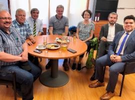 En la reunión se analizaron distintas herramientas tecnológicas destinadas a la investigación criminal.