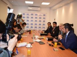 Fiscal Alberto Ayala, junto al Jefe de la BH, Erwin Rojas y el fiscal Juan Castro, da cuenta de las diligencias realizadas en torno a este crimen.