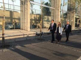 Fiscal Marcos Emilfork a su llegada esta mañana al Séptimo Juzgado de Garantía.