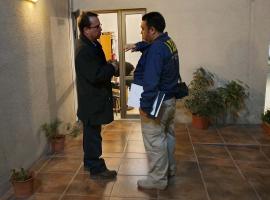 Hasta el lugar del deceso llegó el fiscal Ariel Guzmán, quien dirigió las diligencias investigativas del hecho.