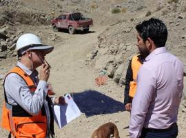 El fiscal Luis Miranda desarrolló las diligencias junto a funcionarios del Sernageomin de Atacama.