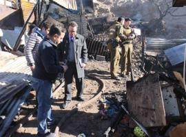 El fiscal Ariel Guzmán ordenó diligencias investigativas en el lugar de la emergencia.