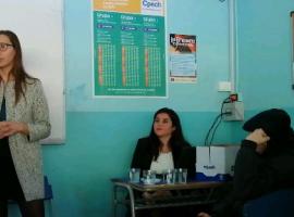 Javiera Beltrán estuvo a cargo de la charla