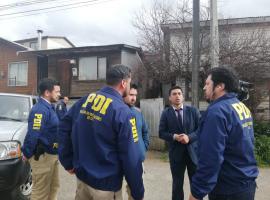 En la diligencia participaron funcionarios de la PDI de la Región de Los Ríos