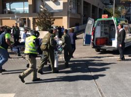 El cabo Galindo fue trasladado hasta el hospital Dipreca donde falleció.