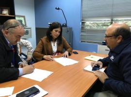 Fiscal de San Antonio se reunió con Gobernadora 
