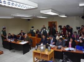 Tercer día de juiciol en el Tribunal de Juicio Oral de Coyhaique.