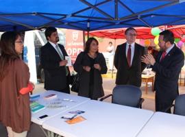 Las máximas autoridades del Poder Judicial, Defensoría Penal y Fiscalía estuvieron en la Feria de la Justicia.