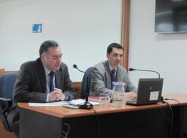 Fiscal Jefe de Hualaihué, Jaime Aguayo, junto al abogado ayudante Willy Fahrenkrog.