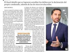 Nota El Mercurio, Fiscal Jefe Eduardo Baeza, FL Pudahuel.