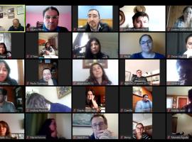 La reunión del equipo de la Fiscalía Regional de Los Ríos se efectuó esta tarde.