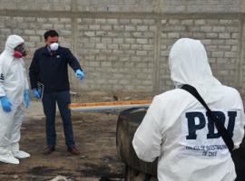 El crimen se registró en un sitio eriazo, en el sector del Barrio Industrial.