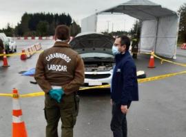 Fiscal Jefe SACFI Los Lagos, Marcello Sambuceti, se constituyó en aduana sanitaria tras hallazgo de armas en vehículo.
