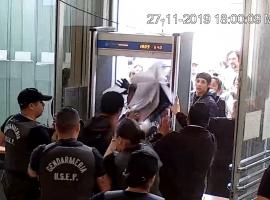 Daños y desórdenes en Tribunal de Garantía de Valparaíso
