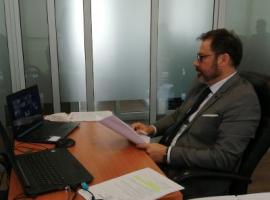 El fiscal Gonzalo Guerrero relató los hechos de la formalización en la audiencia que duró más de 10 horas.