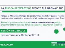 La habilitación de esta modalidad fue adoptada a nivel nacional, es decir, cada Fiscalía del país, dispone de un correo electrónico para denuncias